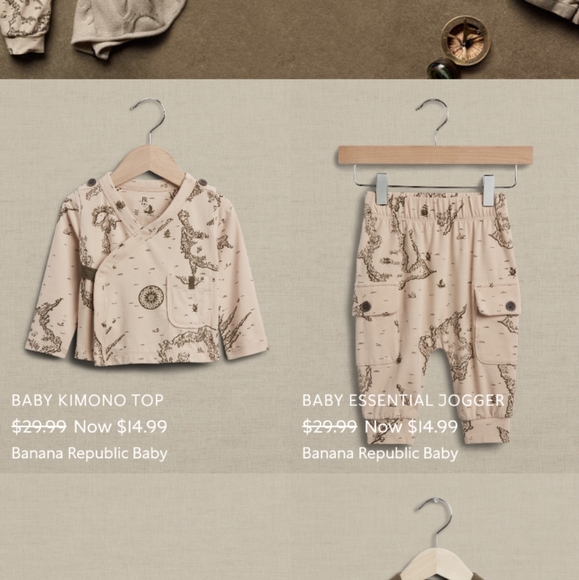 Banana Republic Other - Banana Republic 3 pc. baby set.
